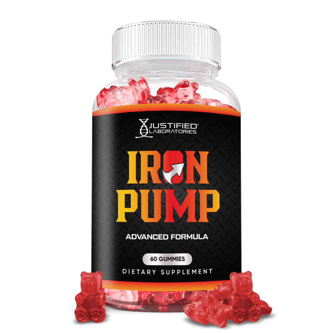 1 bottle Iron Pump Men's Health Gummies 310MG