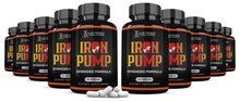 Cargar imagen en el visor de la Galería, 10 bottles of Iron Pump Men&#39;s Health Advanced Formula 1484mg