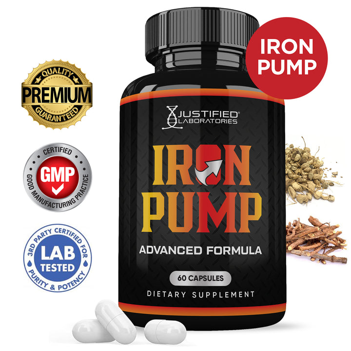 Iron Pump Men's Health Advanced Formula 1484mg