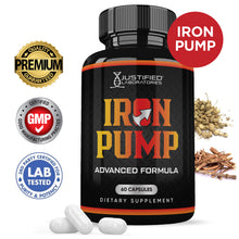 Cargar imagen en el visor de la Galería, Iron Pump Men&#39;s Health Advanced Formula 1484mg