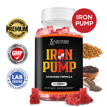 Load image into Gallery viewer, Iron Pump Men&#39;s Health Gummies 310MG