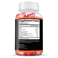 Load image into Gallery viewer, Supplement  Facts of Iron Pump Men&#39;s Health Gummies 310MG