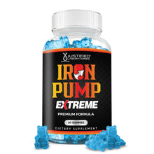 Laden Sie das Bild in den Galerie-Viewer, 1 bottle Iron Pump Extreme Men&#39;s Health Gummies 1393MG