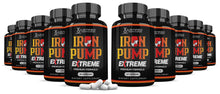 Carica l&#39;immagine nel visualizzatore di Gallery, 10 bottles of Iron Pump Men&#39;s Health Premium Formula 1600MG