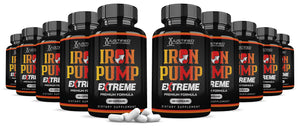 10 bottles of Iron Pump Men's Health Premium Formula 1600MG