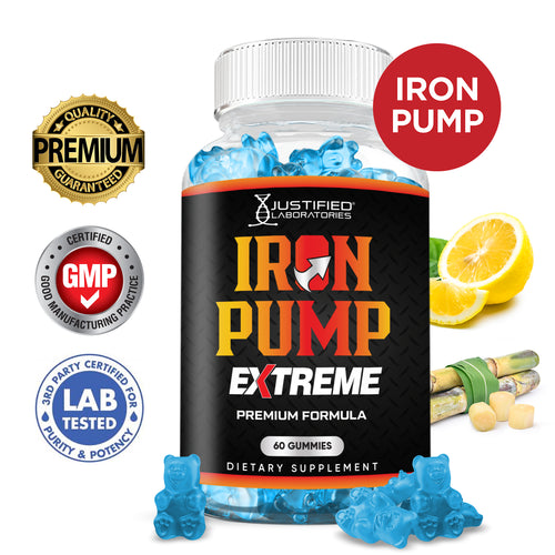 Iron Pump Extreme Men's Health Gummies 1393MG