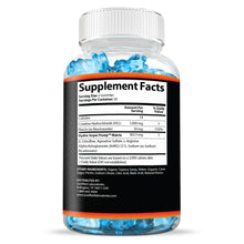 Laden Sie das Bild in den Galerie-Viewer, Supplement  Facts of Iron Pump Extreme Men&#39;s Health Gummies 1393MG