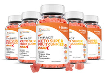 Load image into Gallery viewer, 5 bottles Impact Keto Max Gummies