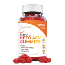 Load image into Gallery viewer, 1 bottle Impact Keto ACV Gummies