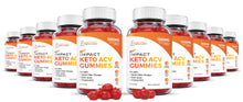 Load image into Gallery viewer, 10 bottles of Impact Keto ACV Gummies