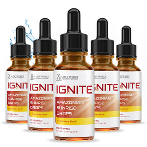 5 bottles of Ignite Sunrise Drops