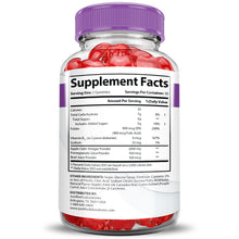 Load image into Gallery viewer, Supplement Facts 2 x Stronger Keto ACV Gummies Extreme 2000mg