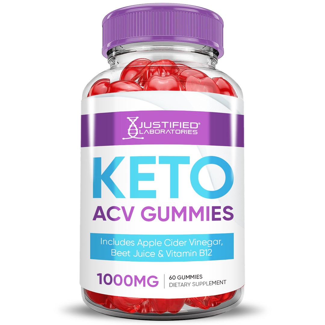 front facing Keto ACV Gummies 1000MG
