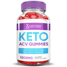 Load image into Gallery viewer, front facing Keto ACV Gummies 1000MG
