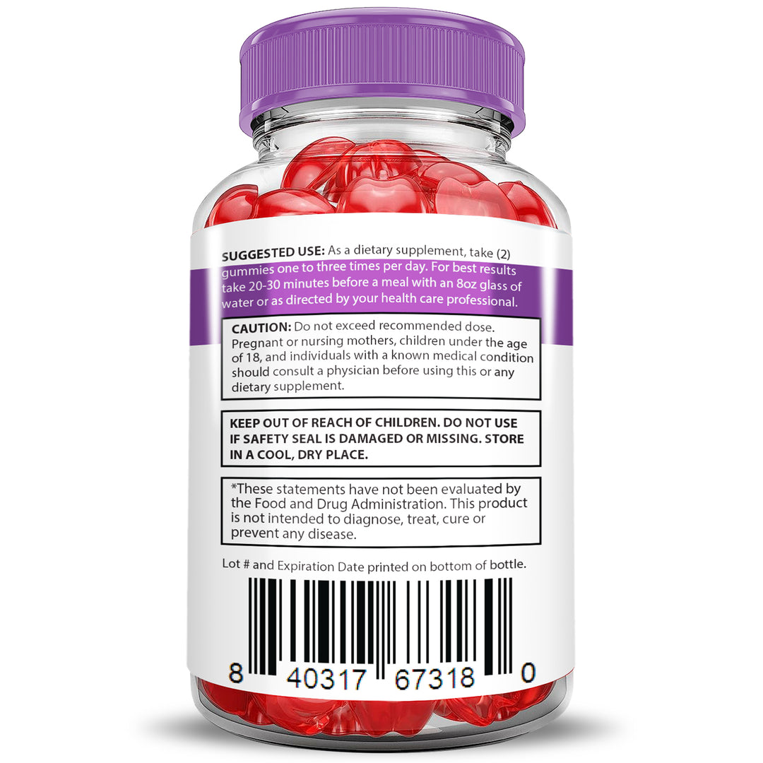 suggested use of Keto ACV Gummies 1000MG