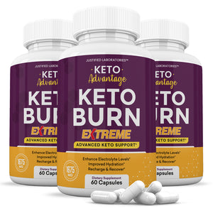 Keto Advantage Keto Burn Keto ACV Extreme Pills 1675MG