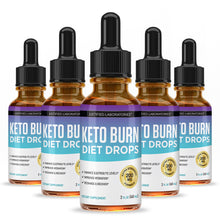 Load image into Gallery viewer, 5 bottles of Keto Burn Drops