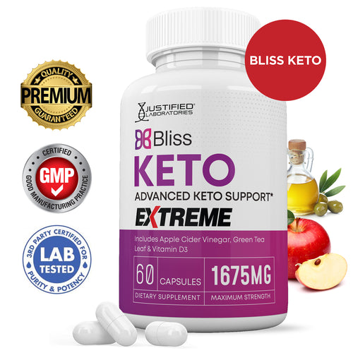 Bliss Keto ACV Extreme Pills 1675MG