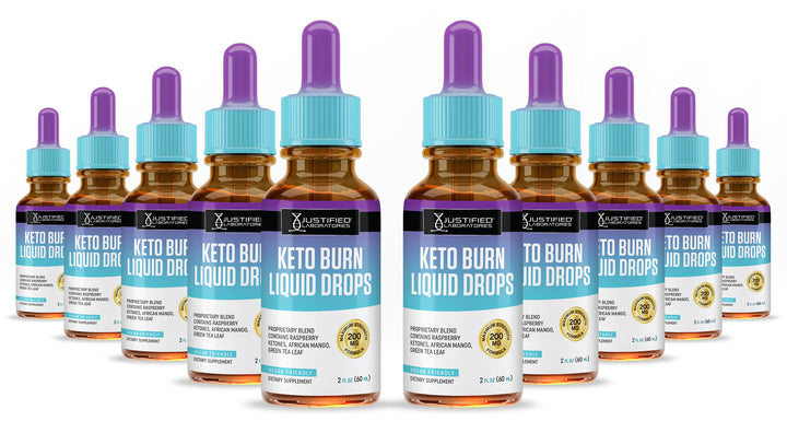 Keto Burn Drops 2 FL OZ 10 Bottles