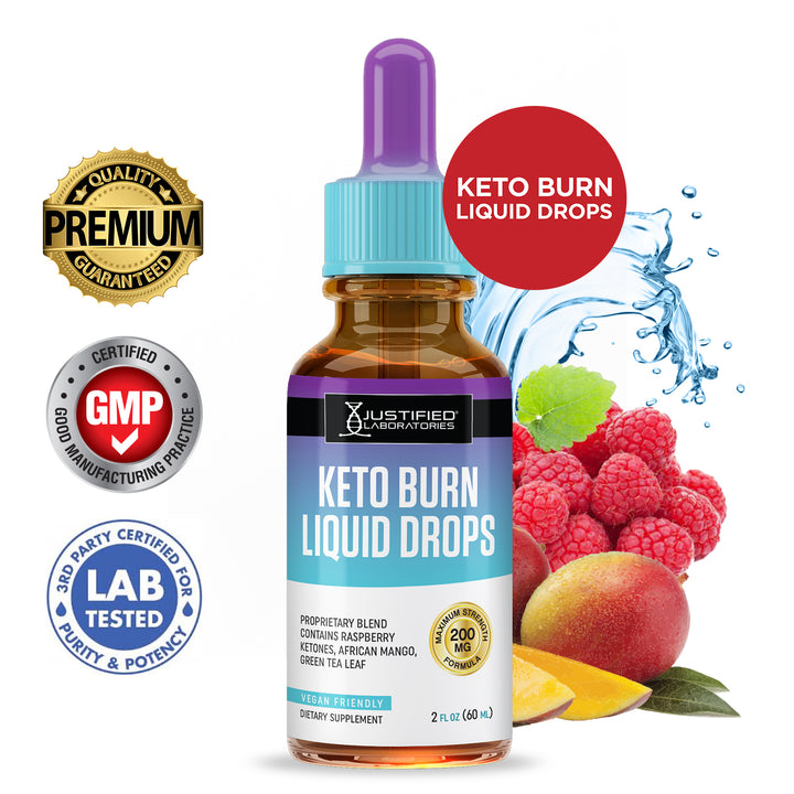 Keto Burn Drops 2 FL OZ