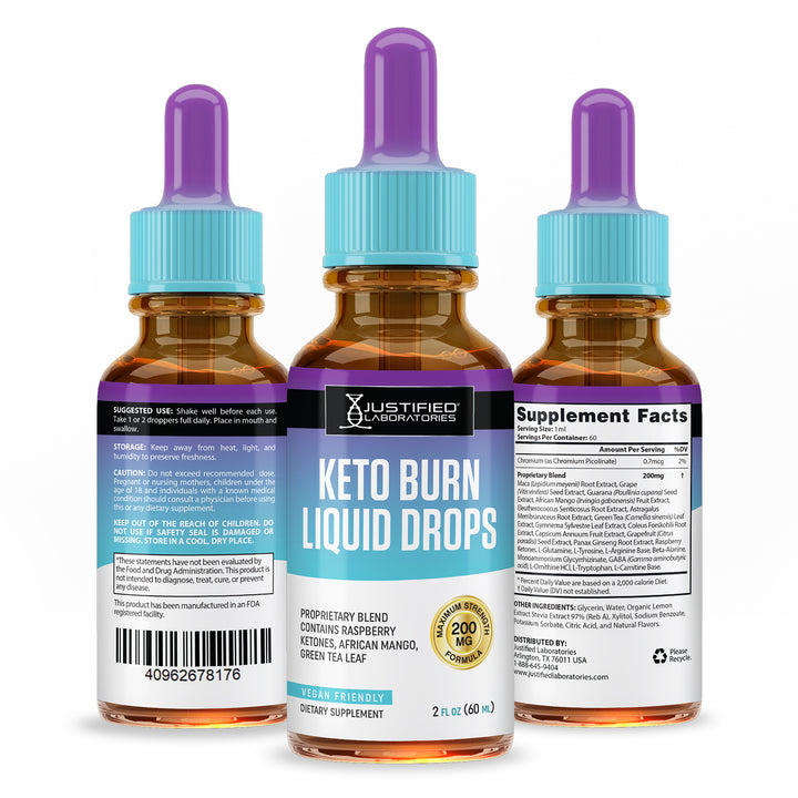 Keto Burn Drops 2 FL OZ