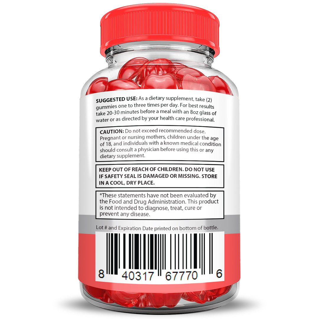 Suggested use of 2 x Stronger Keto Bites Keto ACV Gummies Extreme 2000mg