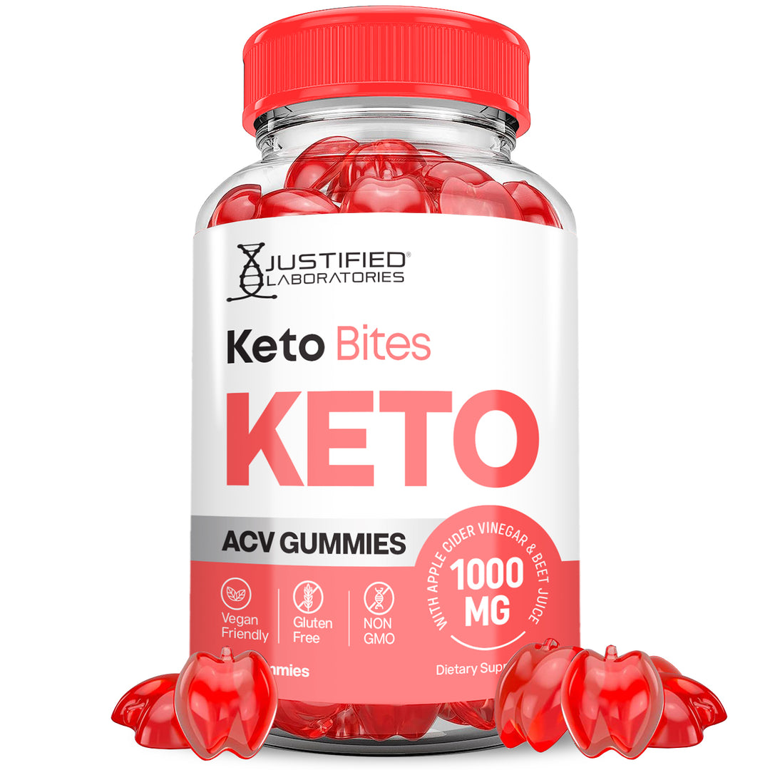 1 bottle Keto Bites Keto ACV Gummies 1000MG