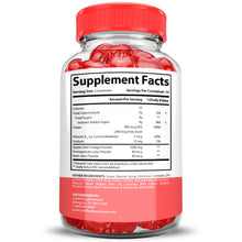 Load image into Gallery viewer, supplement facts of Keto Bites Keto ACV Gummies 1000MG