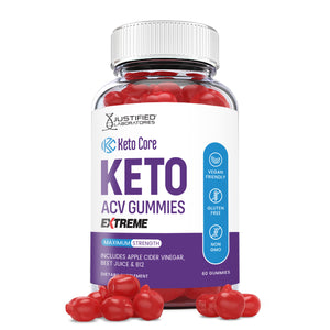 1 bottle of 2 x Stronger Keto Core ACV Gummies Extreme 2000mg