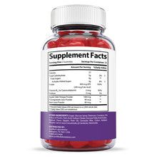 Load image into Gallery viewer, Supplement  Facts of Keto Core ACV Gummies 1000MG