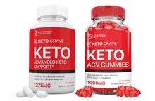 Afbeelding in Gallery-weergave laden, Keto Crave Keto ACV Gummies + Pills Bundle