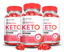 Load image into Gallery viewer, 3 bottles of 2 x Stronger Keto Chews ACV Gummies Extreme 2000mg
