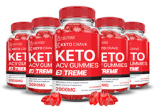 Load image into Gallery viewer, 2 x Stronger Keto Crave Keto ACV Gummies Extreme 2000mg