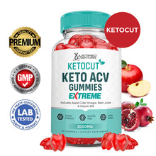 Load image into Gallery viewer, 2 x Stronger Ketocut Keto ACV Gummies Extreme 2000mg