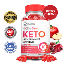Load image into Gallery viewer, 2 x Stronger Keto Chews Keto ACV Gummies Extreme 2000mg