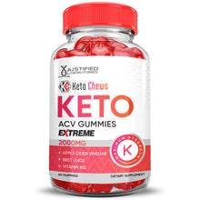 Load image into Gallery viewer, Front facing image of 2 x Stronger Keto Chews ACV Gummies Extreme 2000mg