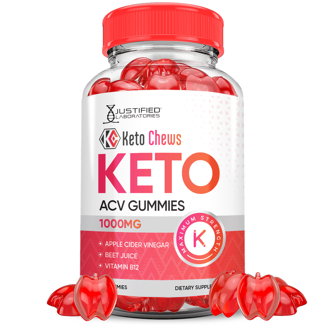 1 bottle Keto Chews ACV Gummies 1000MG