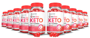 10 bottles Keto Chews ACV Gummies 1000MG