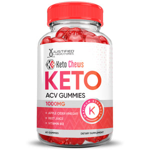 1 bottle Keto Chews ACV Gummies