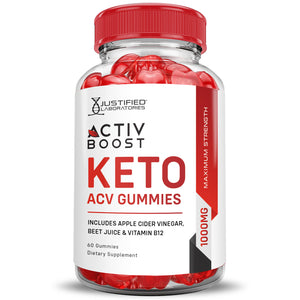 Activ Boost Keto ACV Gummies 1000MG