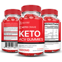 Cargar imagen en el visor de la Galería, Keto Crave Keto ACV Gummies + Pills Bundle