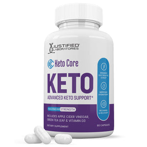 1 bottle of Keto Core ACV Pills 1275MG