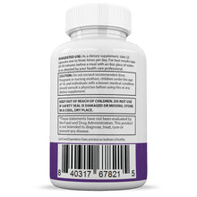 Cargar imagen en el visor de la Galería, Suggested use and warning of  Keto Core ACV Pills 1275MG