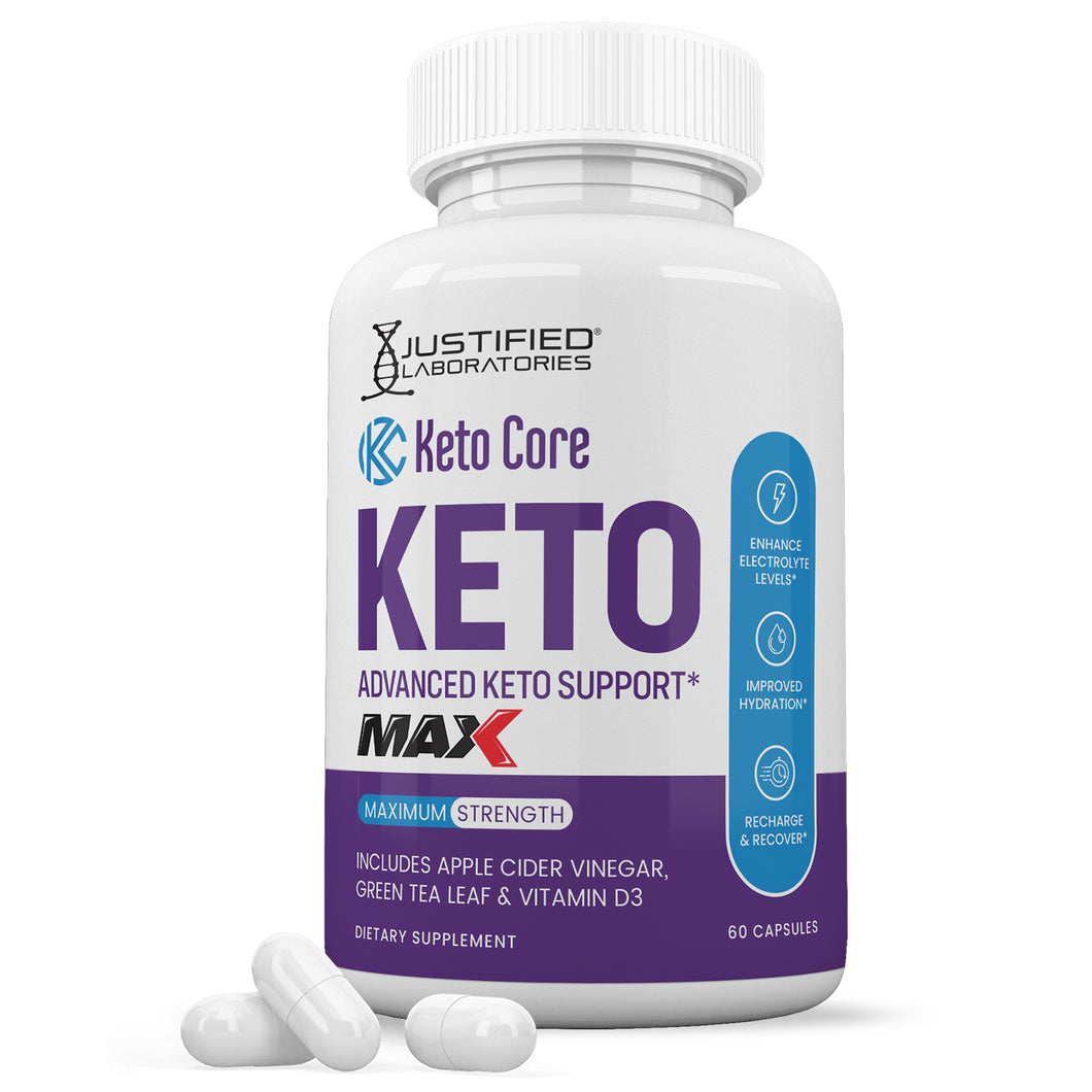 1 bottle of Keto Core ACV Max Pills 1675MG