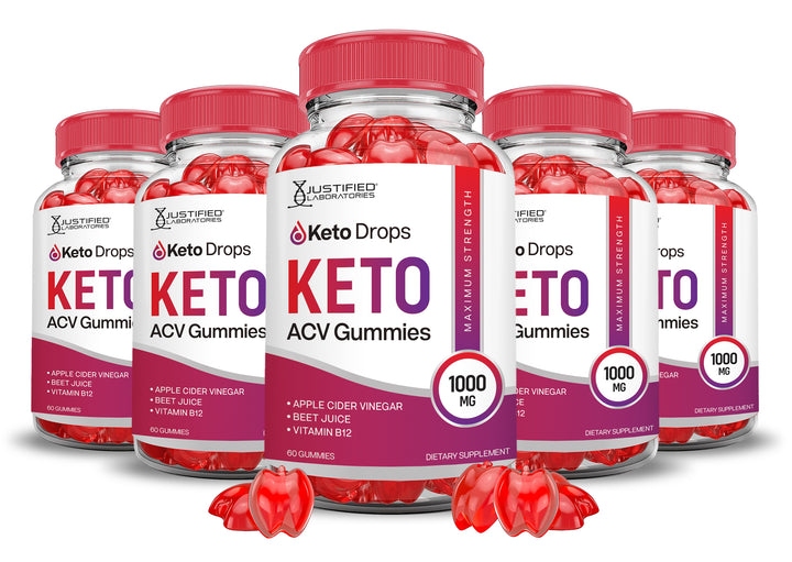 Keto Drops Keto ACV Gummies 1000MG