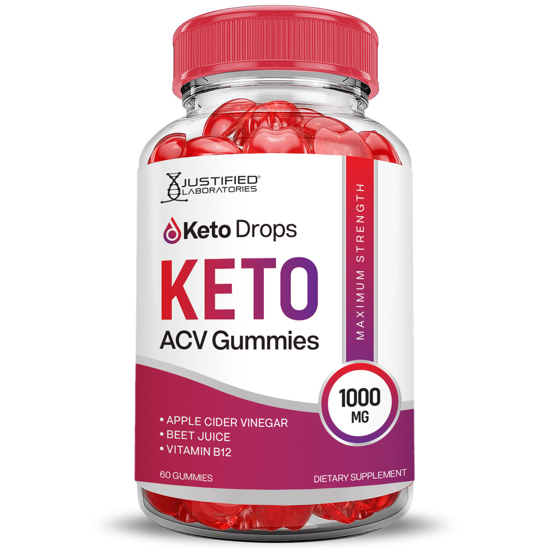 Keto Drops Keto ACV Gummies 1000MG