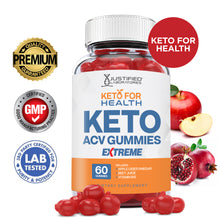 Load image into Gallery viewer, 2 x Stronger Keto For Health ACV Gummies Extreme 2000mg