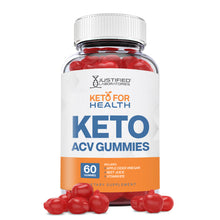 Cargar imagen en el visor de la Galería, 1 bottle of Keto For Health ACV Gummies 1000MG
