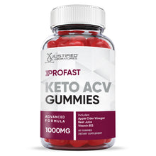 Load image into Gallery viewer, front facing of ProFast Keto ACV Gummies