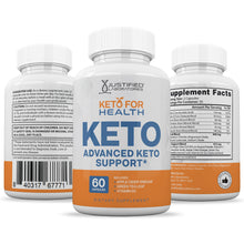 Afbeelding in Gallery-weergave laden, All sides of Keto For Health ACV Pills 1275MG